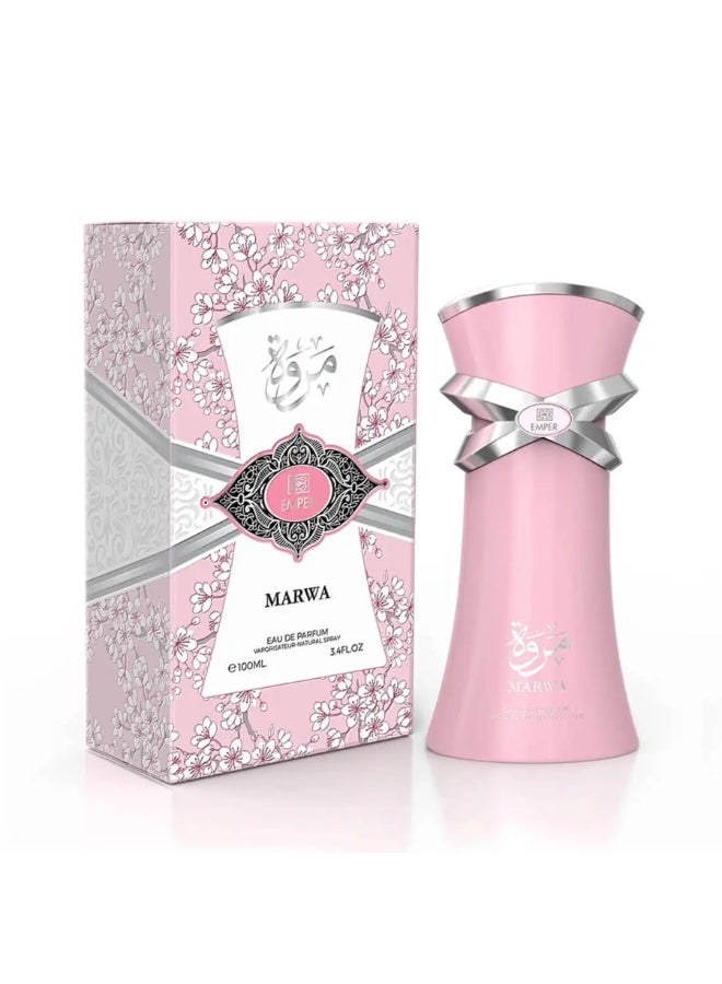 امبر عطر مروة للنساء، ماء عطر 100 مل - Image 1